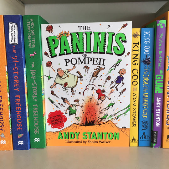 Review of 'The Paninis of Pompeii' by Andy Stanton - Ottie and the Bea