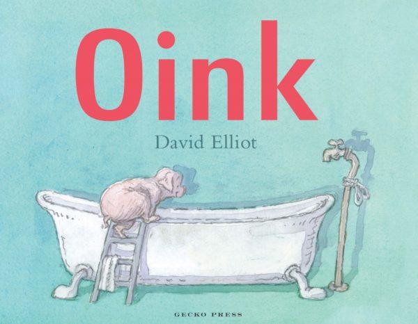 Oink by David Elliott, published by Gecko Press reviewed by Peter
