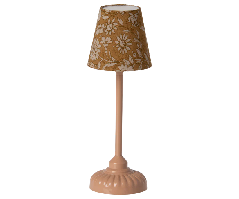 Vintage Floor Lamp-dark powder