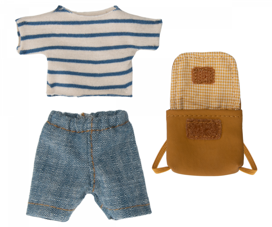 Tricycle_mouse_clothing_shorts_tshirt_backpack
