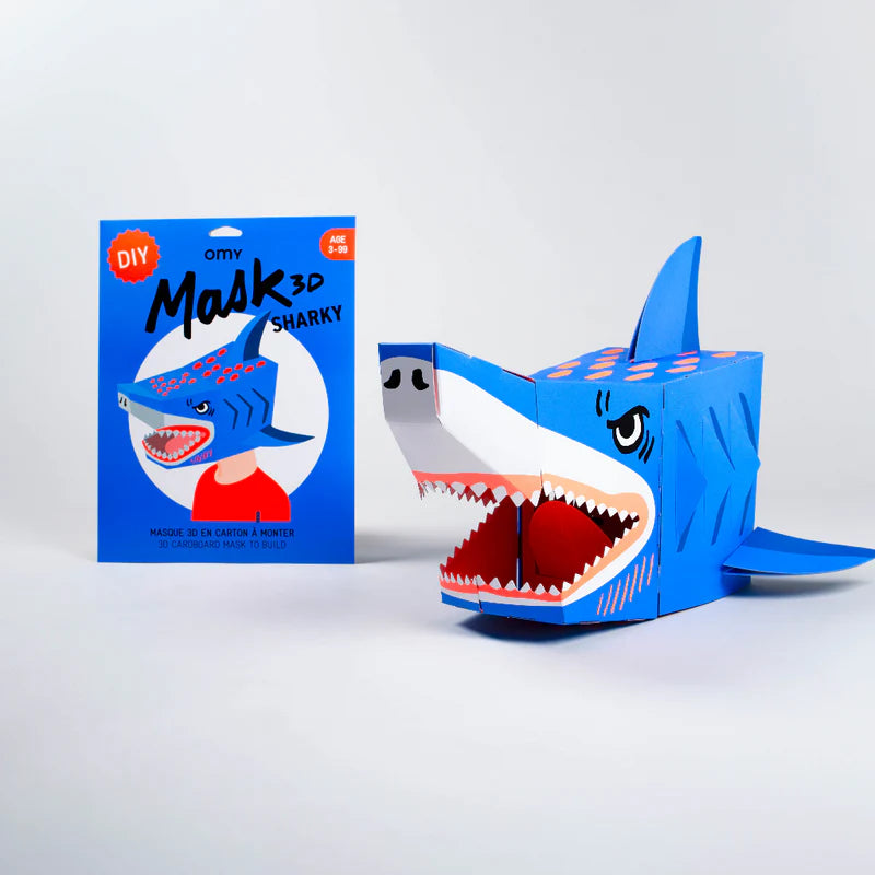 DIY 3D Mask - Shark