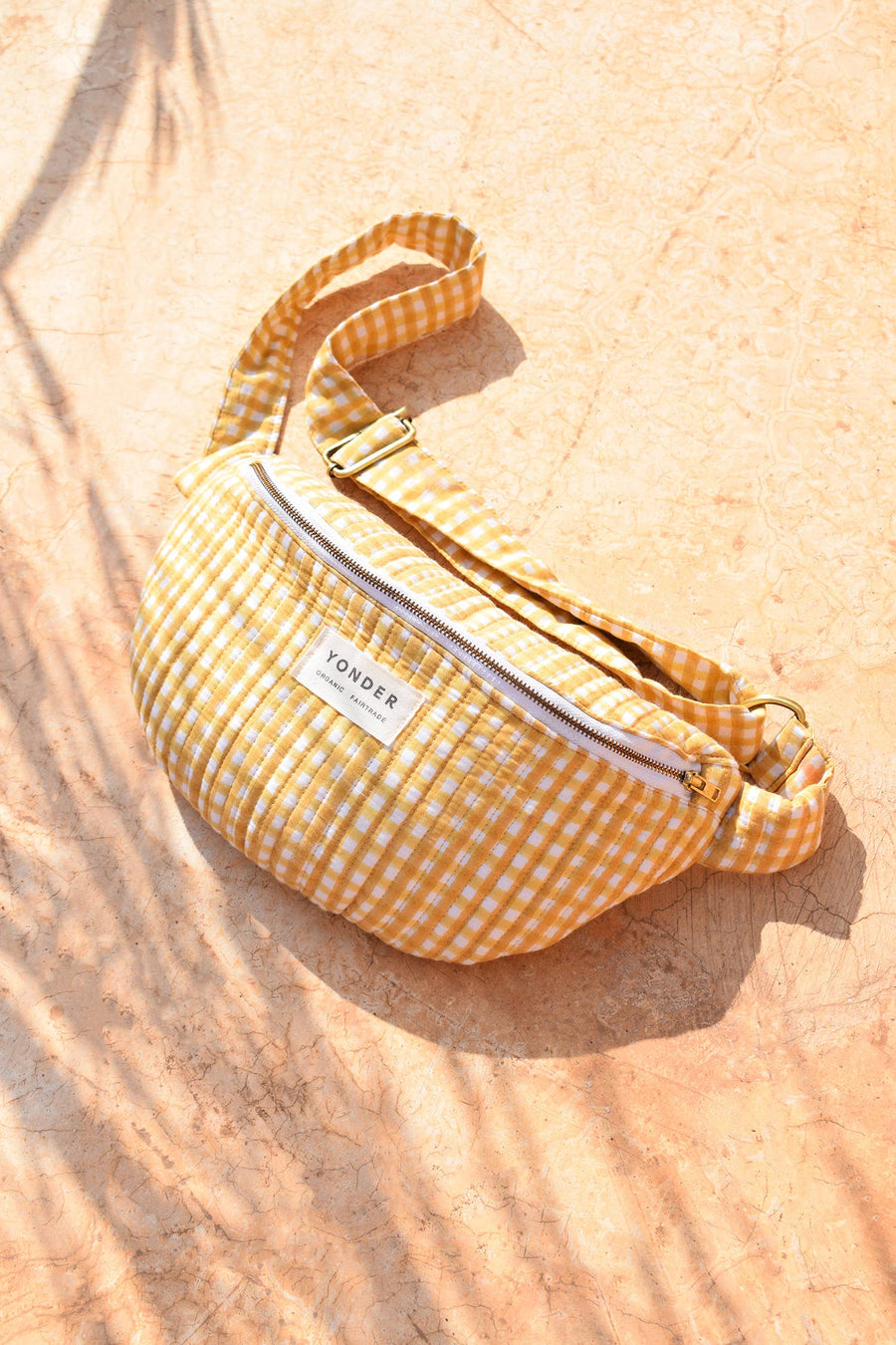 Organic Cotton Bum Bag | Mustard
