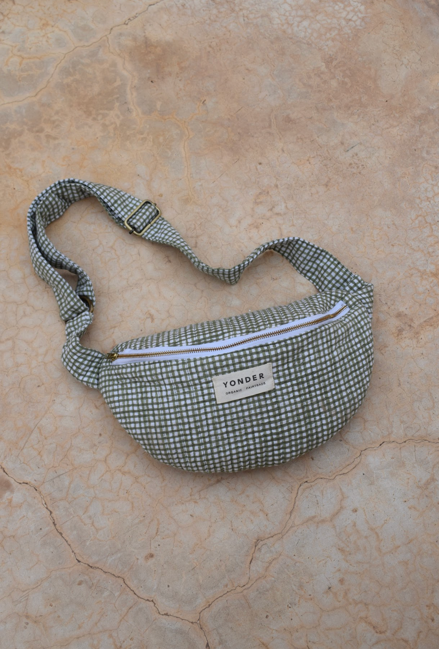 Organic Cotton Bum Bag | Khaki
