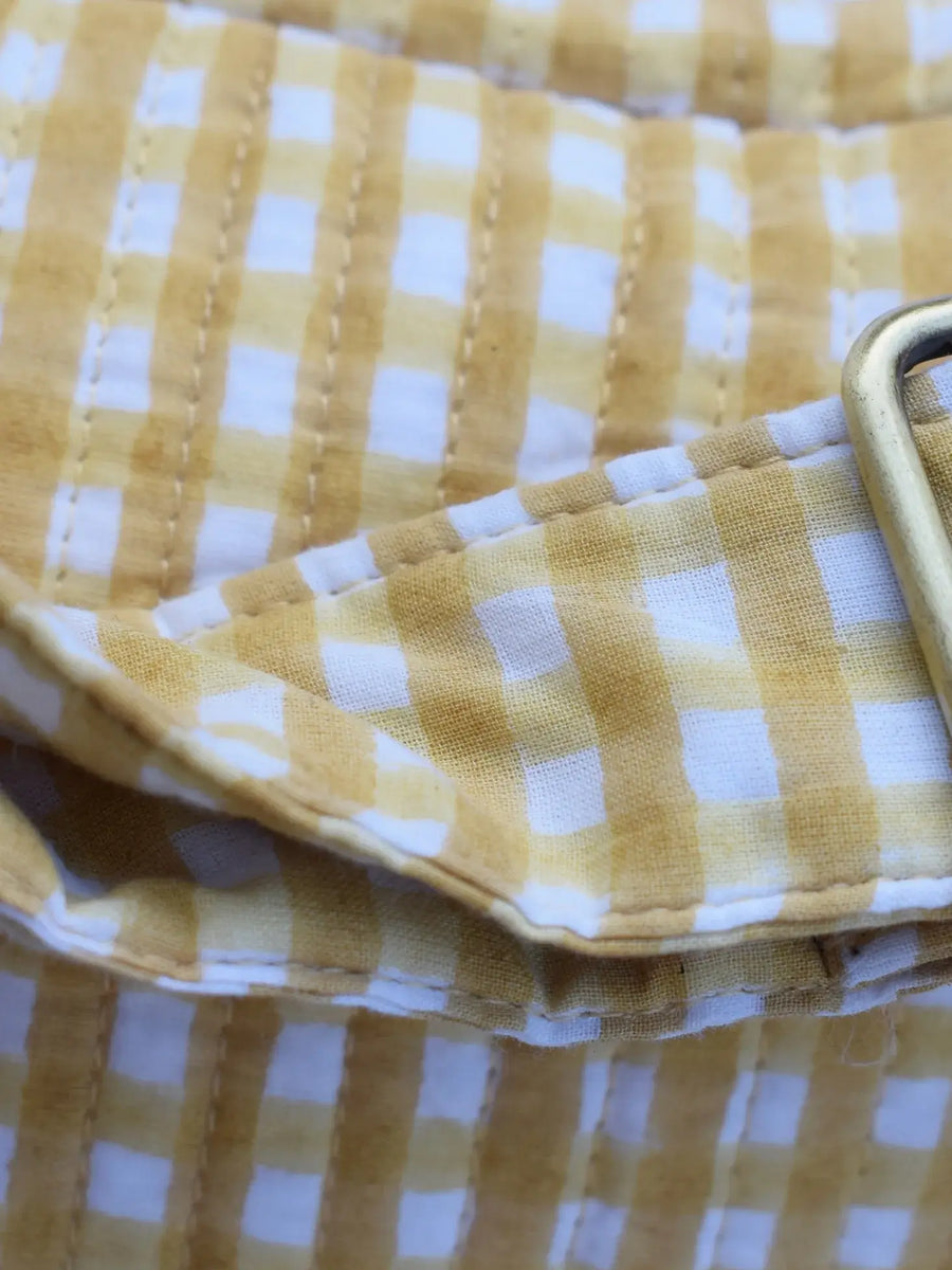 Organic Cotton Bum Bag | Mustard