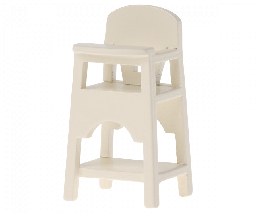 Maileg-mini-off-white-high -chair