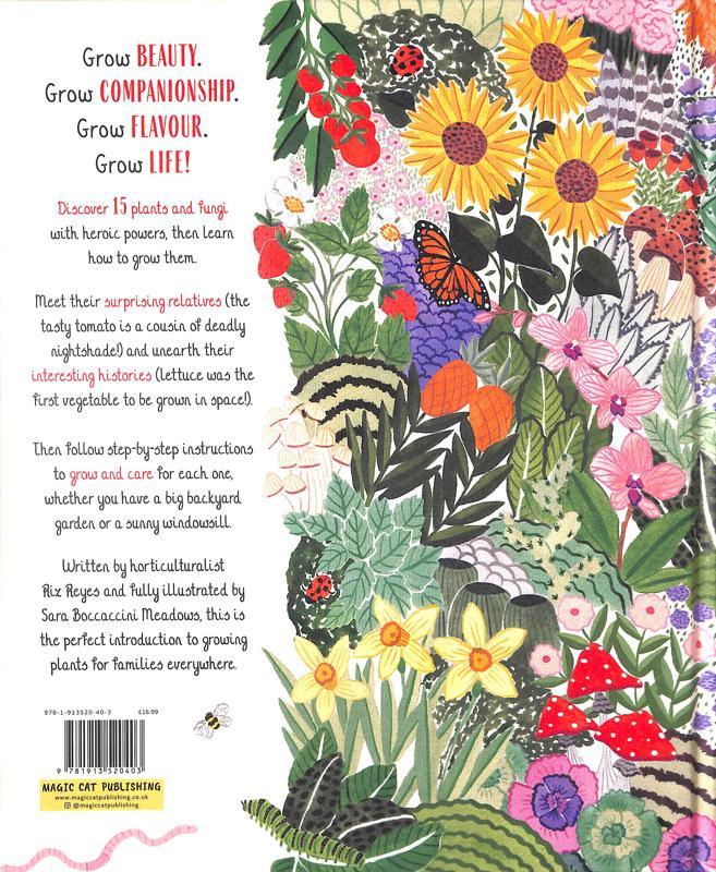 Grow by Rizanino Reyes and illustrated by Sara Boccaccini Meadows - Ottie and the Bea