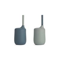 Liewood Ellis Sippy Cup whale blue/ dove blue