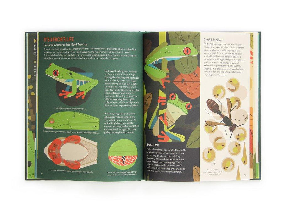 Fanatical About Frogs Illustrated by Owen Davey - Ottie and the Bea