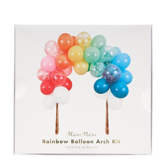 Meri Meri Rainbow Balloon Arch in box