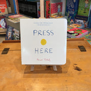 Press Here by Herve Tullet board back book - Ottie and the Bea