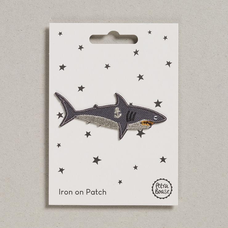 Petra Boase Iron on Patch - Shark