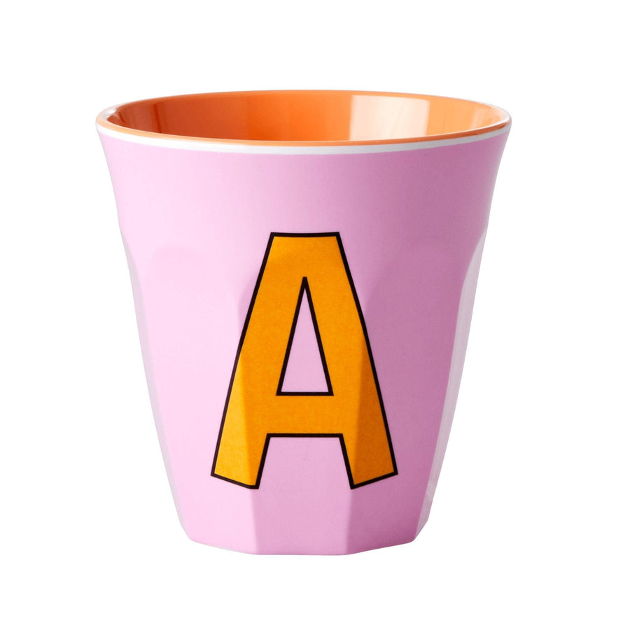 Rice dk Alphabet Melamine Cup - A