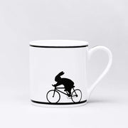 Ham Cycling Rabbit Mug