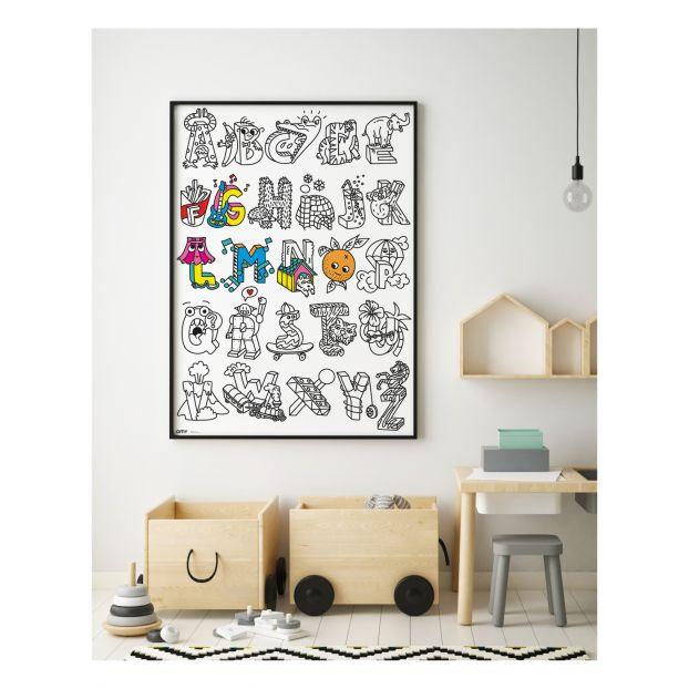 OMY COLOURING POSTER ABC