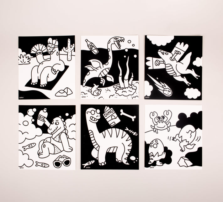 Dinosaur-velvet-colouring-cards-6