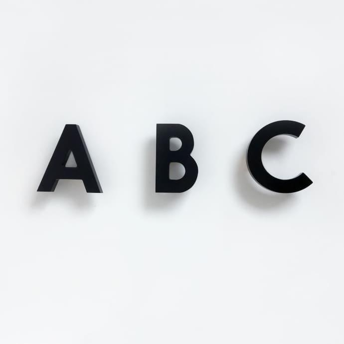 Alphabet Soup Wall Hooks -ABC - Ottie and the Bea