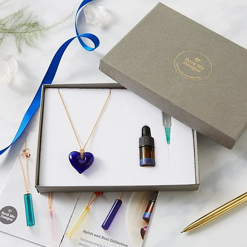 Heart Aromatherapy  Necklace